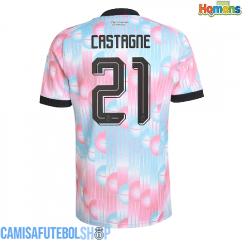 Camisa de time de futebol Bélgica Timothy Castagne #21 Replicas 2º Equipamento Mundo 2026 Manga Curta